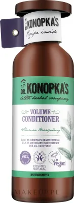 Кондиционер для объёма волос Dr Konopka's Volume Conditioner с маслом макадамии и экстрактом шалфея, 500 мл
