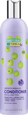 Кондиционер для роста волос Natura Estonica Bio Hair Growth Miracle с экстрактом имбиря и амлы, 400 мл