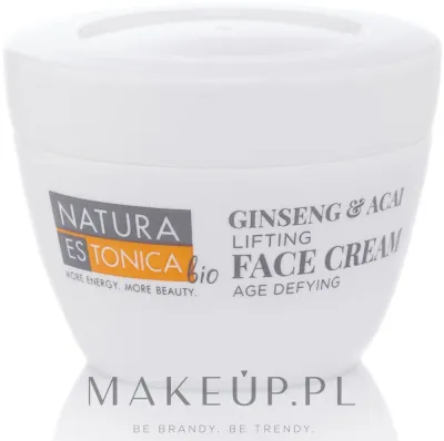 Крем для лица Natura Estonica Ginseng & Acai с женьшенем и асаи 50 мл
