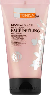 Освежающий пилинг Natura Estonica Ginseng & Acai Face Peeling с гиалуроновой и гликолевой кислотой, 150 мл