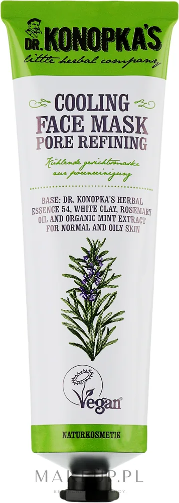 Маска для лица Dr Konopka's Cooling Face Pore Refining охлаждающая сужающая поры 75 мл