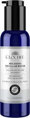Расслабляющая мицеллярная вода Clochee с гидролатами нероли и розы, ECOCERT, для чувствительной кожи