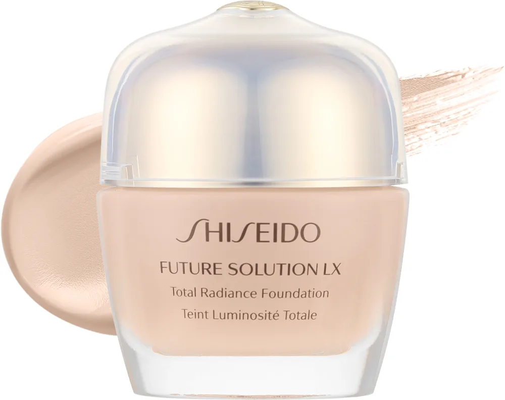 Тональная основа Shiseido Future Solution LX осветляющая SPF 15, 30 мл, оттенок R3 - Rose