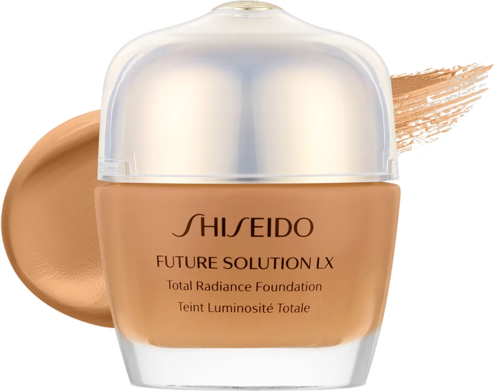 Тональная основа Shiseido Future Solution LX осветляющая SPF 15, 30 мл, оттенок N4 - Neutral
