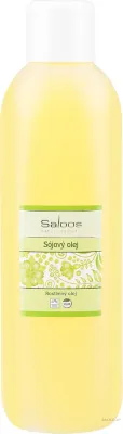 Соевое масло Saloos Bio Soybean Oil для тела и массажа витамины A и E 1000 мл