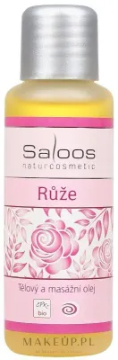 Массажное масло Saloos Rose Massage Oil болгарская роза для расслабляющего массажа 50 мл