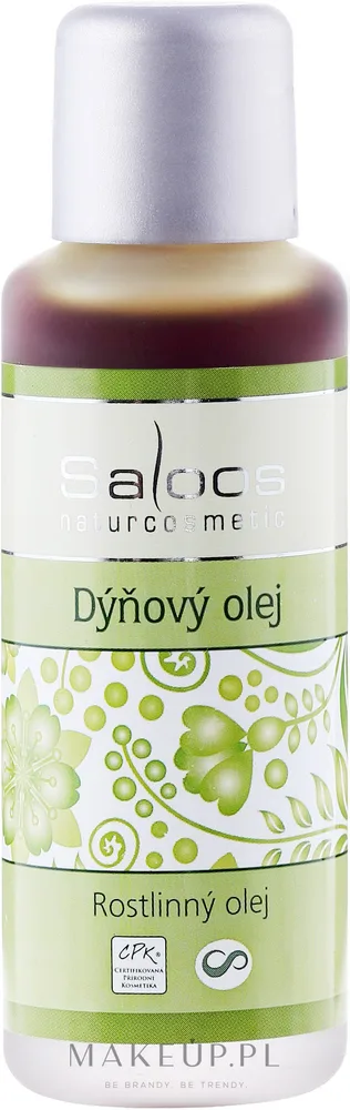 Масло тыквенных семечек Saloos Bio Pumpkin Oil для лица тела и волос 50 мл