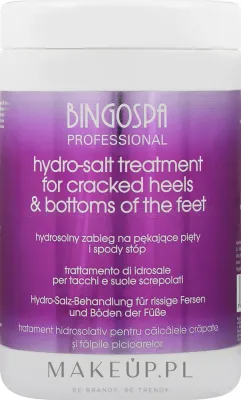 Соль для ванночек для ног BingoSpa Salt Treatment для потрескавшихся пяток, с мочевиной