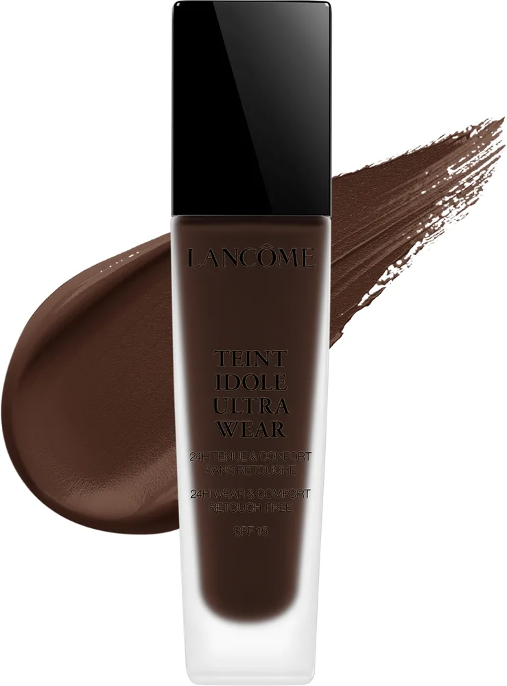 Тональная основа Lancome Teint Idole Ultra Wear стойкая SPF 15, 30 мл, оттенок 15 - Moka