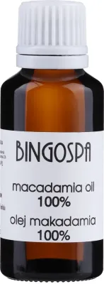 Масло макадамии BingoSpa Macadamia Oil 100% для тела и волос