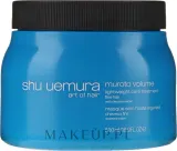 Shu Uemura Art Of Hair Shu Uemura Art of Hair Muroto Volume Pure Lightness Treatment - Маска для волос Shu Uemura Muroto Volume для объёма, для тонких, уплотнение и лёгкость, безопасна для окрашенных, 500 мл — фото 3