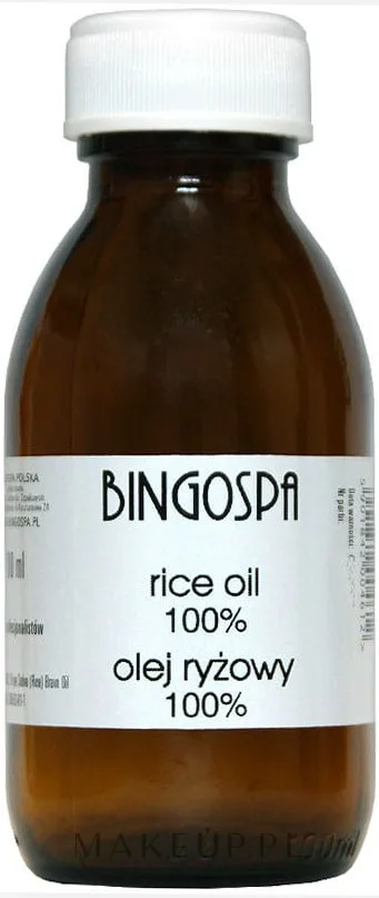 Рисовое масло BingoSpa 100% для тела витамин E 100 мл