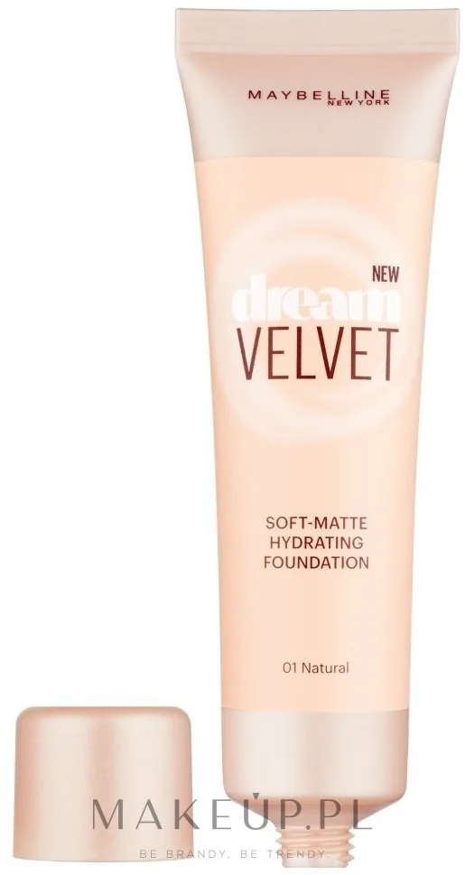 Maybelline New York Matujący podkład nawilżający - Тональная основа Maybelline Dream Velvet матирующая увлажняющая, 30 мл, оттенок 40 - Fawn
