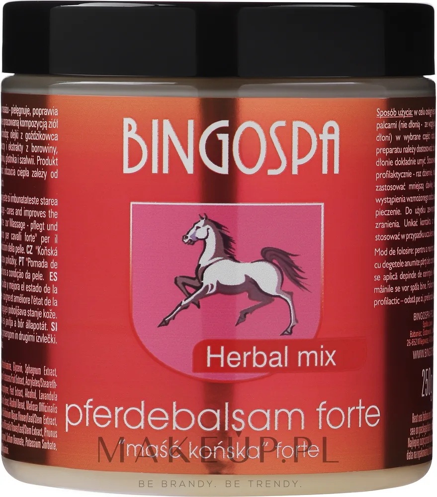 Гель-мазь для тела с альпийскими травами BingoSpa Herbal Mix
