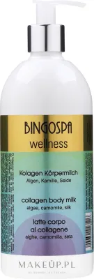 Коллагеновое молочко для тела с водорослями BingoSpa Collagen Body Milk With Algae
