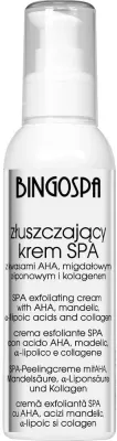 Крем для лица BingoSpa Exfoliating отшелушивающий с кислотами AHA и коллагеном 135 г