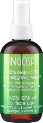 Масло для лица BingoSpa Essential Oil аргановое и миндальное с витамином E 100 мл