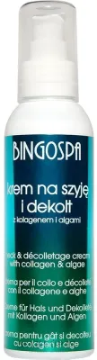 Крем для шеи и декольте BingoSpa Cream With Collagen And Algae с коллагеном и водорослями, 135 г
