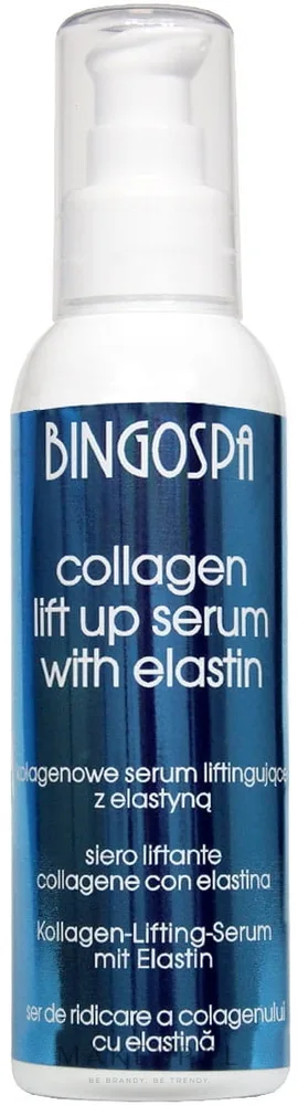 Сыворотка для лица BingoSpa Collagen с коллагеном, эластином и маслом баобаба 135 г