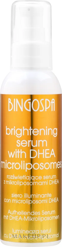 Сыворотка для лица BingoSpa Illuminating осветляющая для уставшей кожи с кислотами 135 г