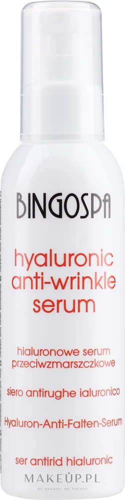 Сыворотка для лица BingoSpa Anti-Wrinkle Hyaluronic против морщин с гиалуроновой кислотой 135 г