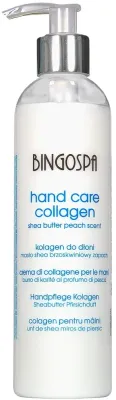 Крем для рук BingoSpa Collagen с коллагеном, персиком и маслом ши 280 г
