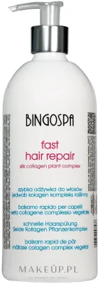 Кондиционер для волос BingoSpa Fast Hair Repair с коллагеном и шёлком, 500 мл