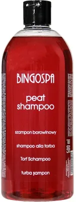 Шампунь с концентрированным экстрактом торфа BingoSpa Shampoo Mud, 500 мл