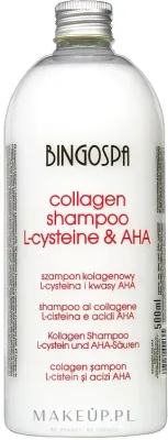 Коллагеновый шампунь с комплексом фруктовых кислот AHA BingoSpa Collagen Shampoo, 500 мл