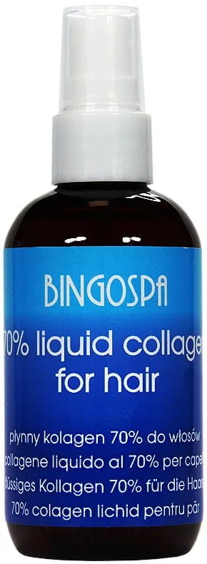 Жидкий коллаген BingoSpa Liquid Collagen 70% для лица тела и волос 100 мл