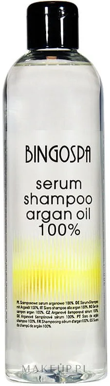 Шампунь-сыворотка с маслом арганы и комплексом трав BingoSpa Serum Shampoo Argan Oil, 300 мл