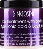 Маска для волос BingoSpa с марокканской глиной гассул, для окрашенных и нормальных, очищение и упругость, 250 г — фото 1