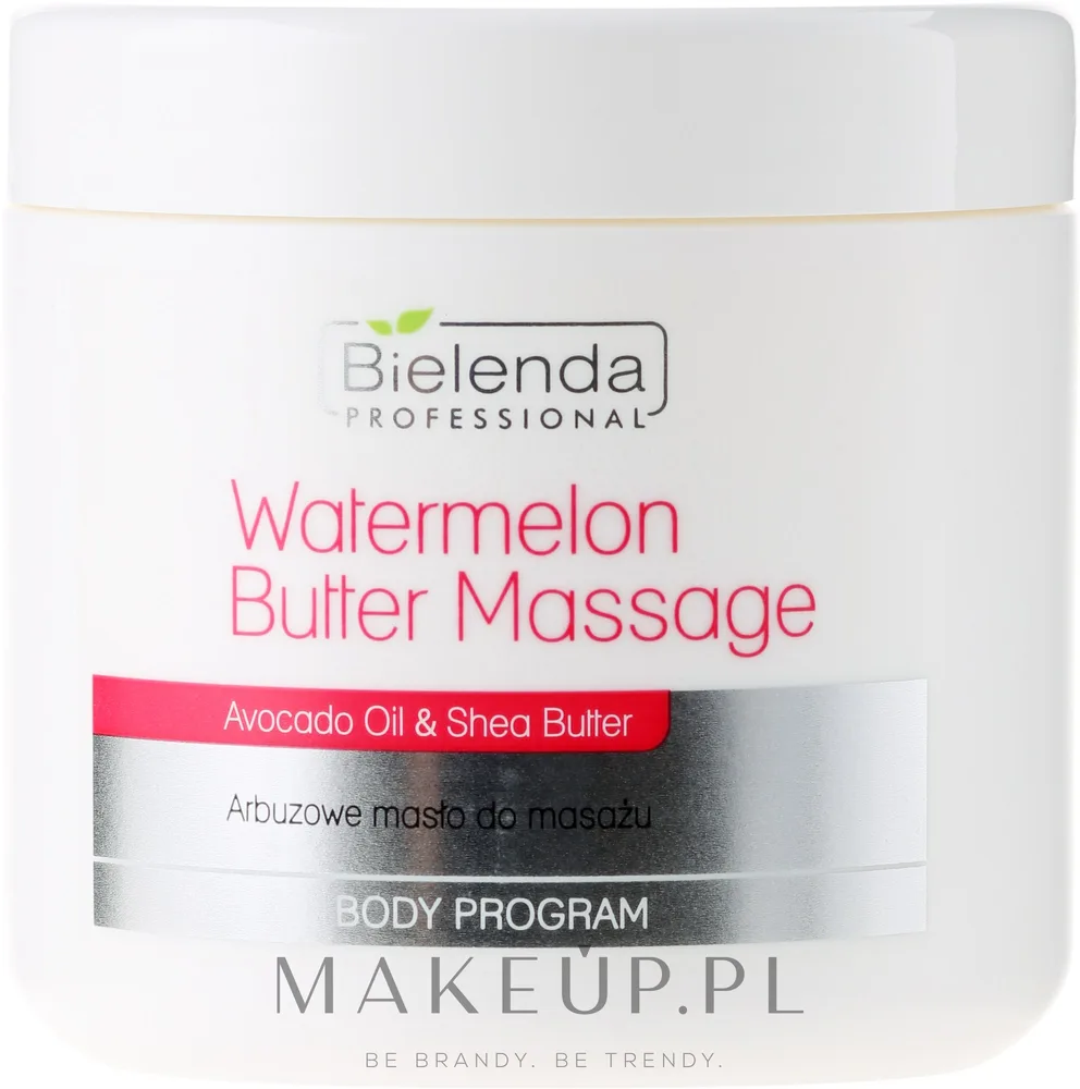 Массажное масло для тела Bielenda Professional Watermelon Body Butter Massage арбузное с маслом ши 500 г
