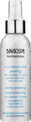 Грязевой энзимный пилинг BingoSpa Artline с комплексом кислот для профессионального использования, 150 г