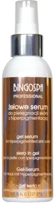 Сыворотка для лица, шеи и декольте BingoSpa Artline гелевая для кожи с гиперпигментацией 150 г