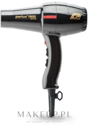 Фен для волос Parlux 1800 Eco Edition Black 1420 Вт с холодным обдувом и насадкой