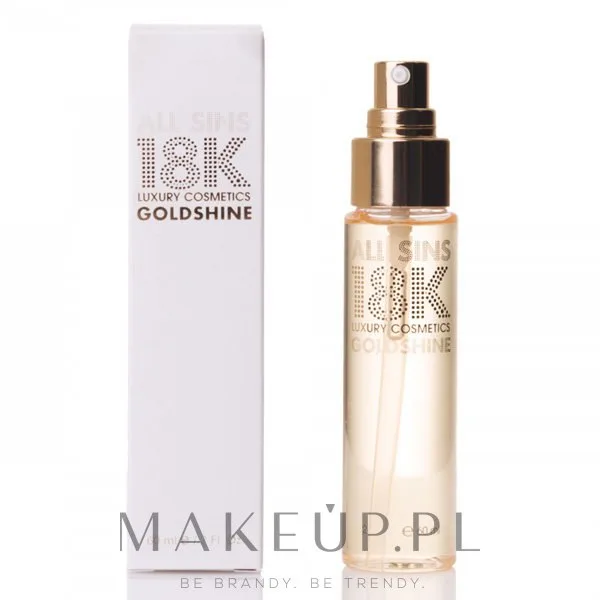 Увлажняющая сыворотка для волос All Sins 18K Goldshine Serum, 60 мл