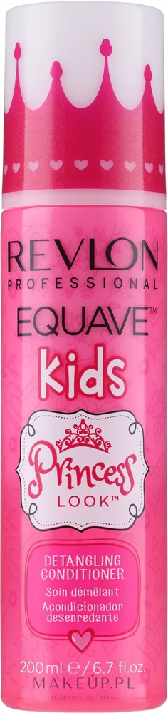 Двухфазный кондиционер для волос для детей Revlon Professional Equave Kids Princess Look, 200 мл