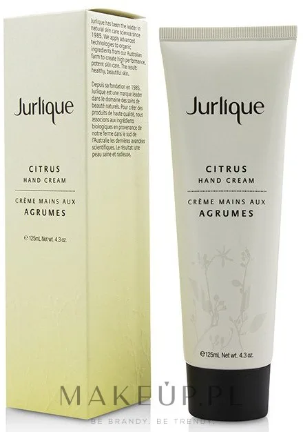 Крем для рук Jurlique Citrus с экстрактами мандарина и лимона 40 мл