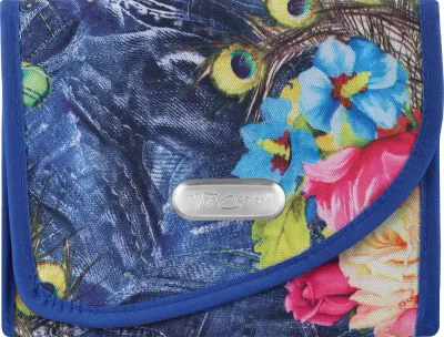 Косметичка Top Choice Peacock 94361 с зеркалом и клапаном