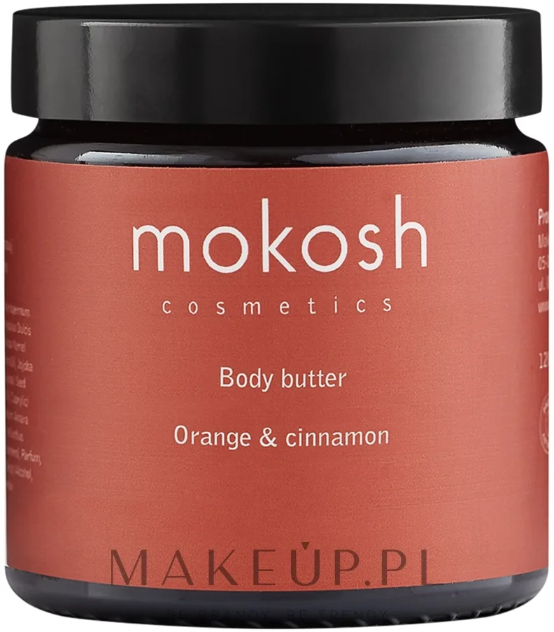 Масло для тела Mokosh Cosmetics Апельсин с корицей ши и аргана 120 мл