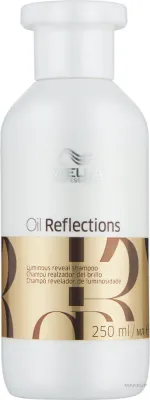 Увлажняющий шампунь для блеска волос с экстрактом белого чая Wella Professionals Oil Reflections