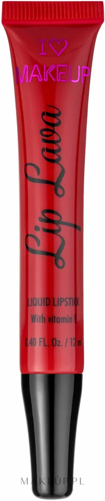 Жидкая помада-блеск для губ I Heart Revolution Lip Lava, оттенок Shockwave