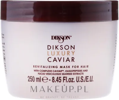 Маска для волос Dikson Luxury Caviar ревитализирующая, для повреждённых, с экстрактом икры и морских водорослей, 500 мл