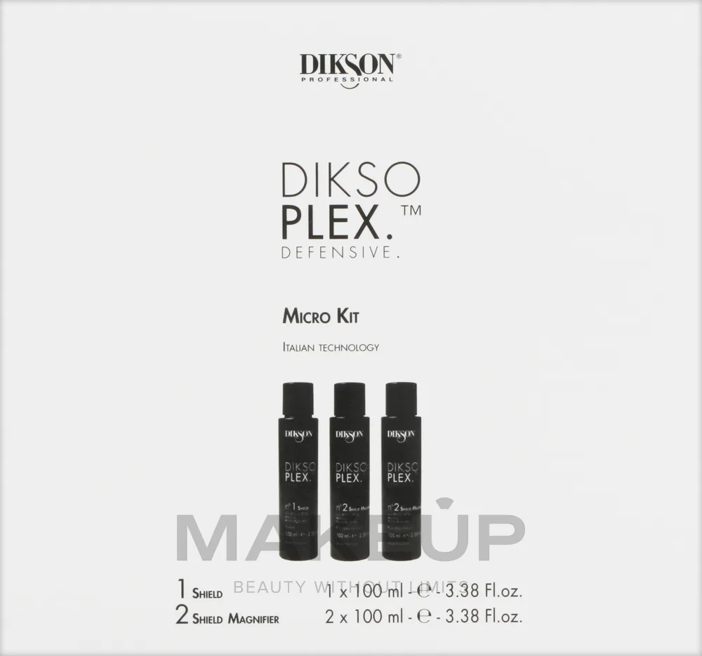 Набор для волос Dikson Dikso Plex защитное средство и крем с аргинином 100 мл + 2x100 мл