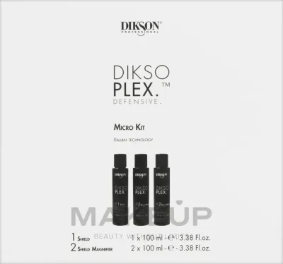Набор для волос Dikson Dikso Plex защитное средство и крем с аргинином 100 мл + 2x100 мл