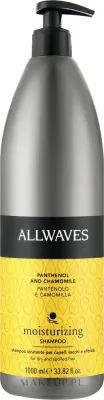 Увлажняющий шампунь для сухих и повреждённых волос с ромашкой Allwaves Idratante, 1000 мл