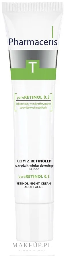 Крем для лица Pharmaceris T Pure Retinol 0.3 с ретинолом ночной 40 мл