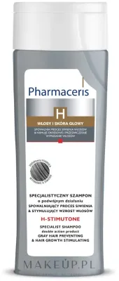 Специализированный шампунь против седины с нарингенином и кофеином Pharmaceris, 250 мл