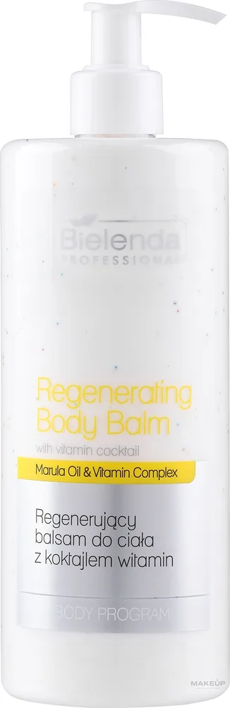 Восстанавливающий бальзам для тела с коктейлем витаминов Bielenda Professional Body Program Regenerating Body Balm